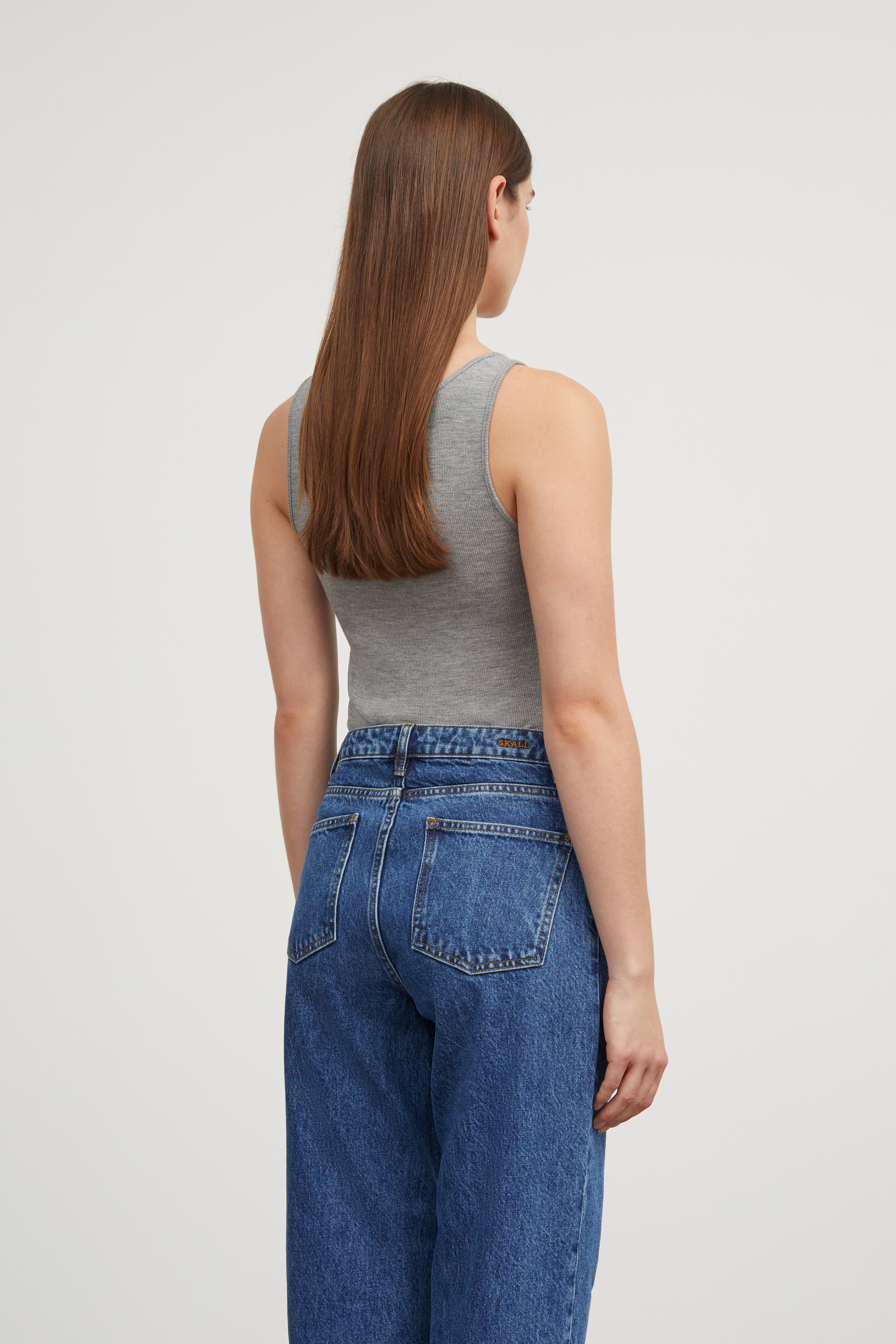 Skall Studio Amy Top Top Grey melange